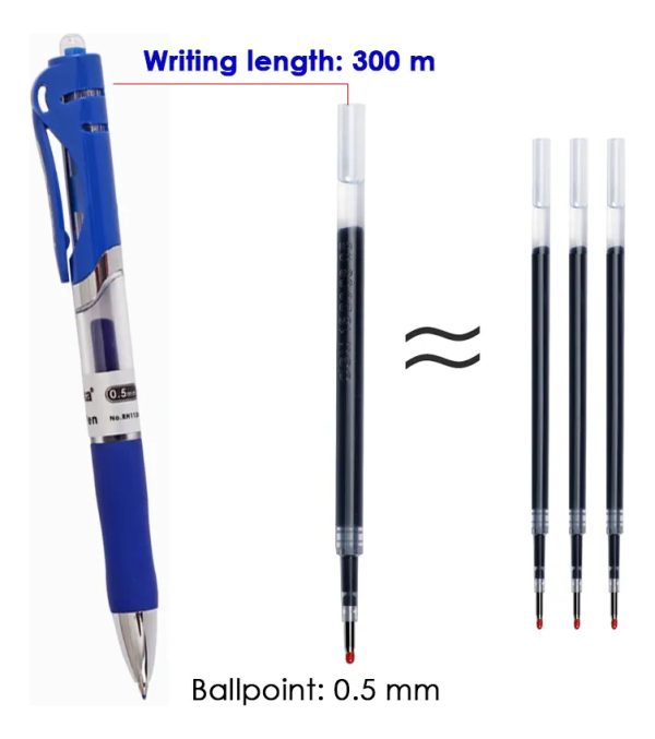 Lapicera Marcador Gel Tinta Oficina Escolar Foska 12 Uni