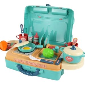 Cocinita Cocina Infantil Juguete Maletín Chef: imagen 2