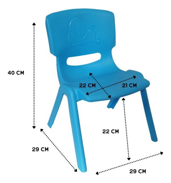 Silla Sillita Infantil De Plastico Para Niños Asiento