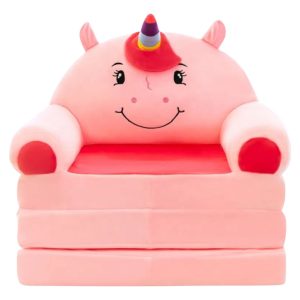 Sillón Cama 2 En 1 Plegable Animalitos Sofá Para Niños: imagen 10
