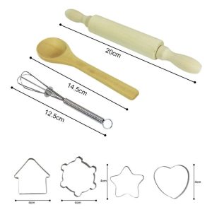 Juego Set Cocina Chef Niños Delantal Con Accesorios: imagen 3