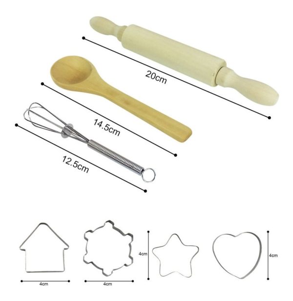 Juego Set Cocina Chef Niños Delantal Con Accesorios