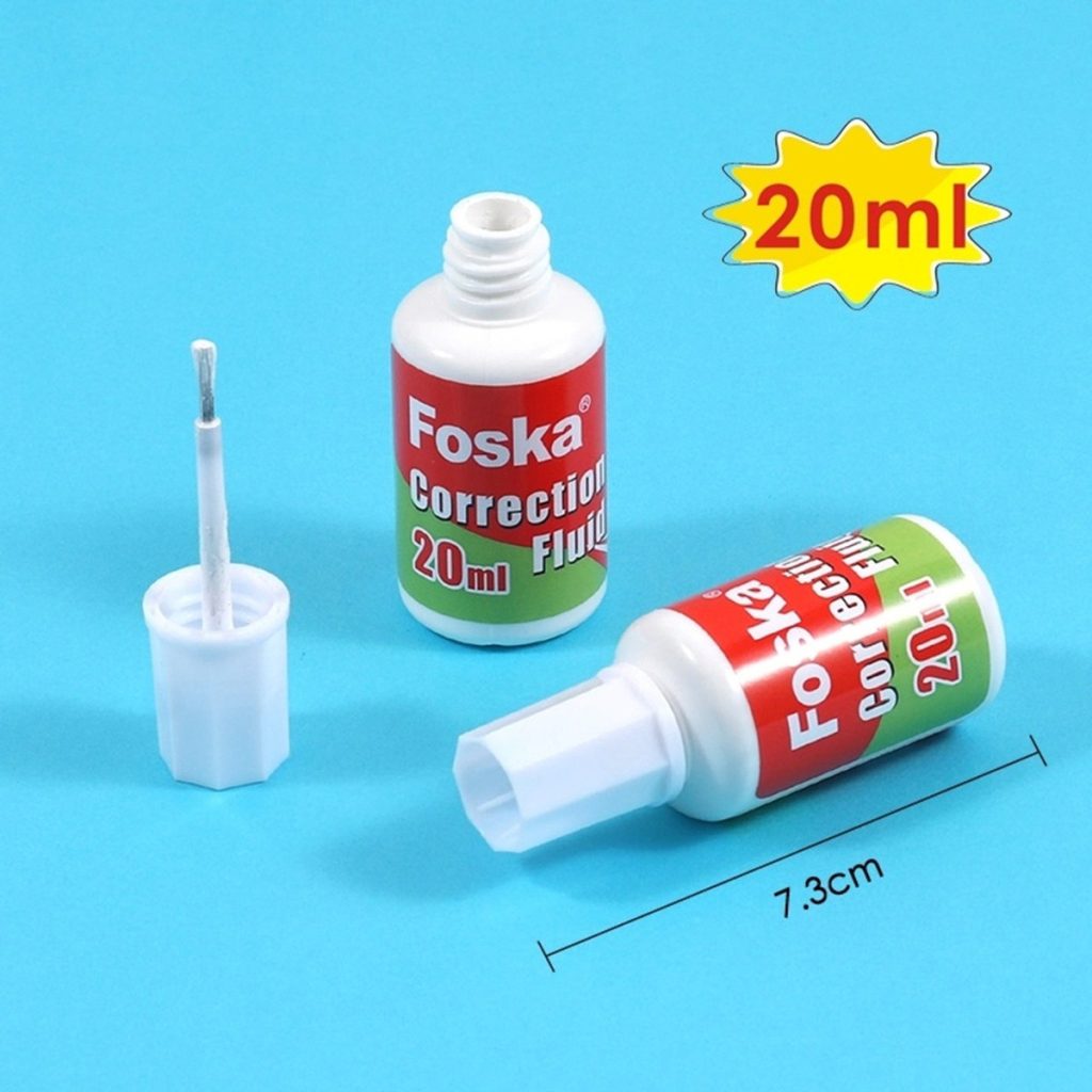 Corrector Foska Pack X12 20ml Unidades Calidad