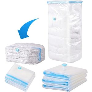 Bolsa Al Vacío Para Guardar Ropa Reducir Espacios X 2 Uds: imagen 7