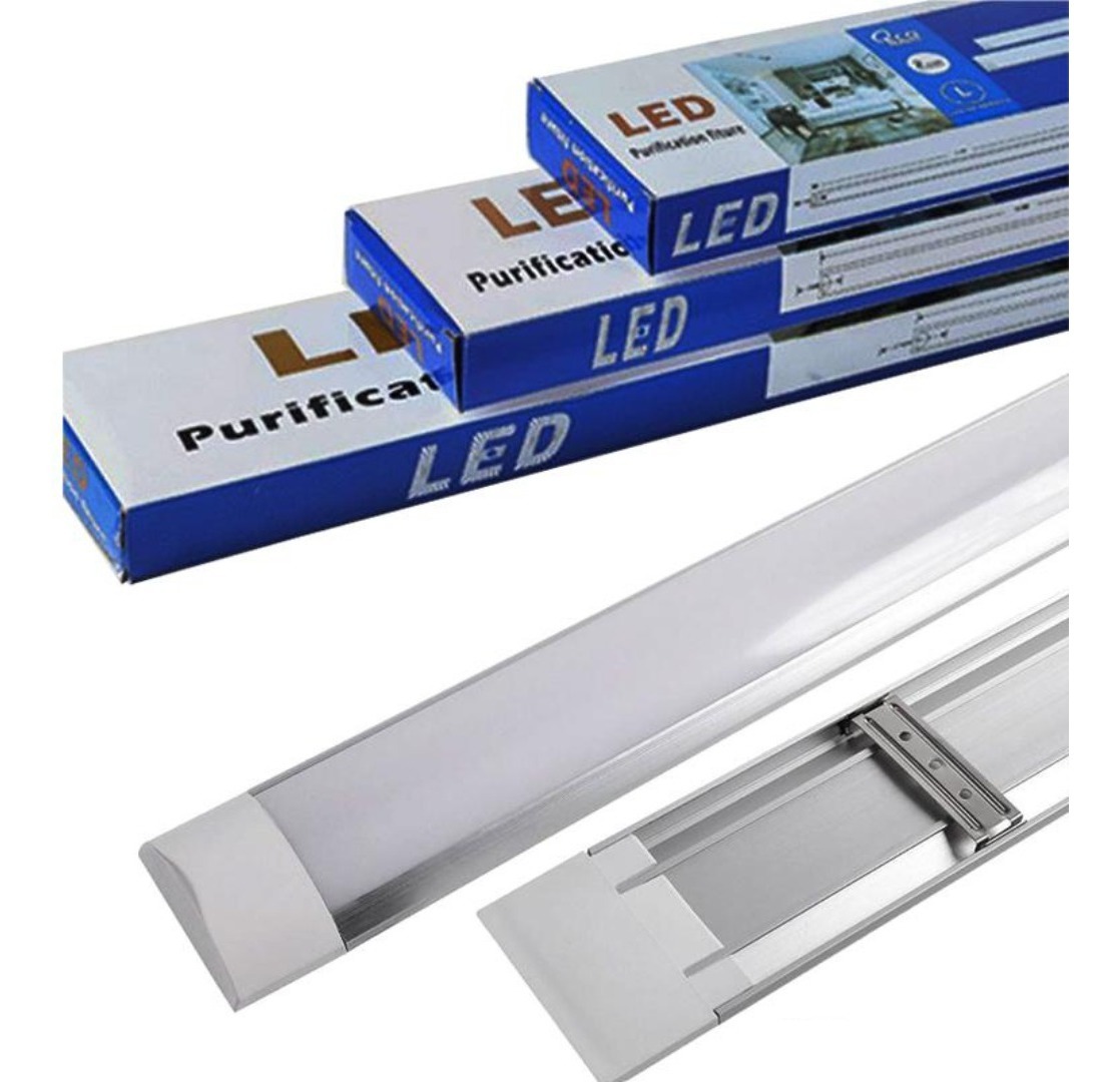 Plafon Tubo Led Para Oficina Sala Baño Cocina 36w: imagen 1