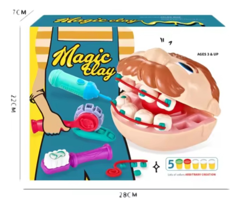 Juego Masa Dentista Infantil Dientes Kit Simulación: imagen 3