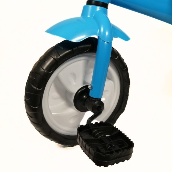 Triciclo Infantil De Metal A Pedal Con Canasto De Niño