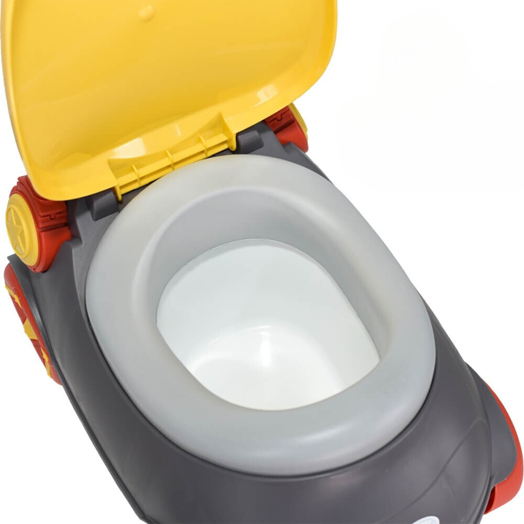 Pelela Inodoro Infantil Bebés Niños Forma De Autito - Imagen 12