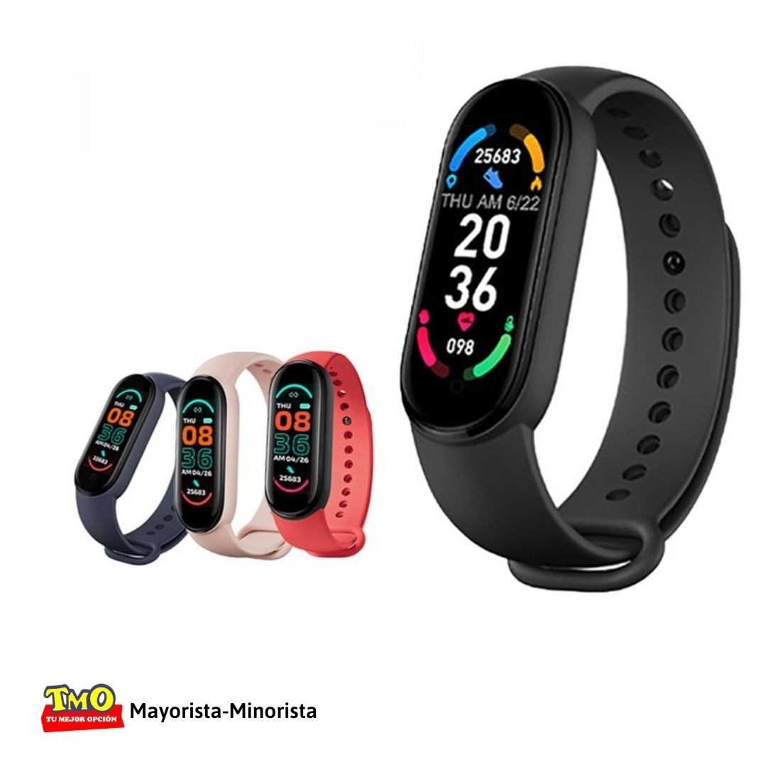 Reloj Smartwatch M6 Pulsera Digital Fitness - Imagen 15