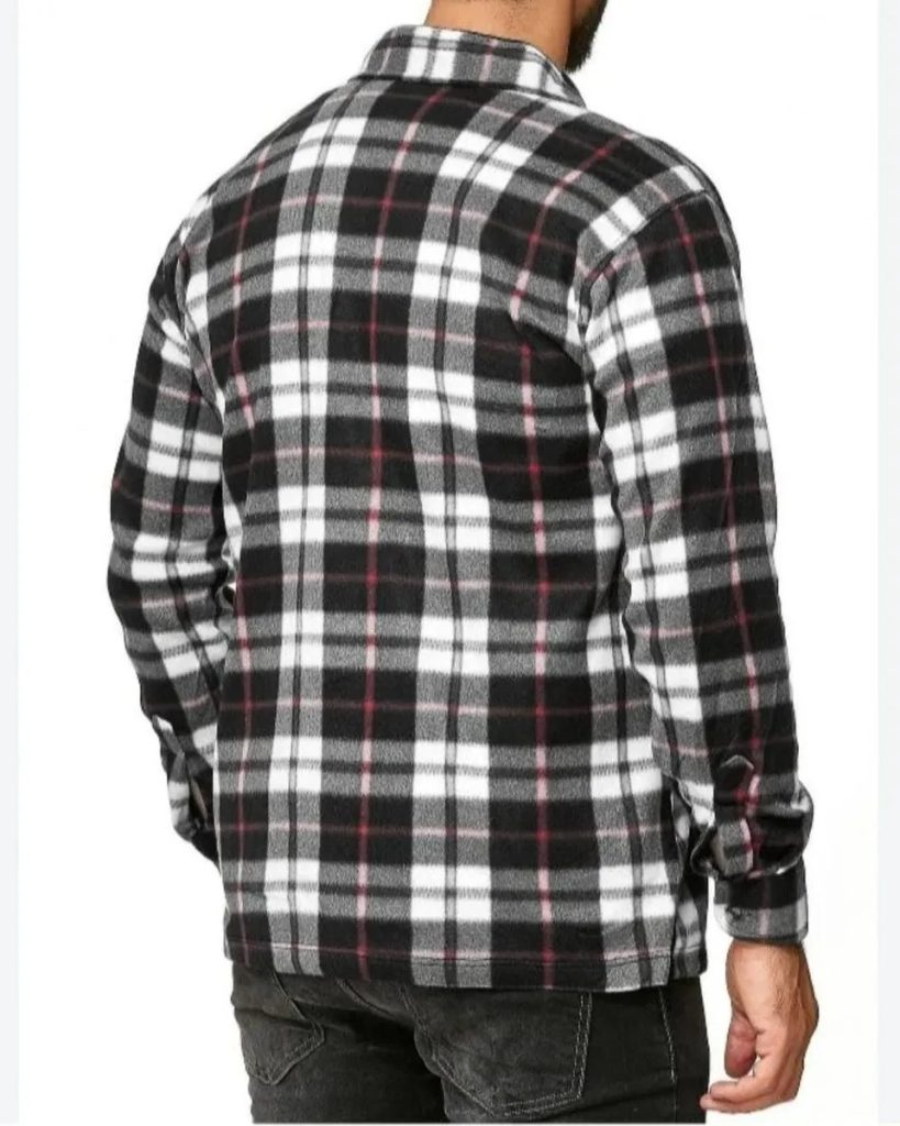 Campera Hombre Leñadora Polar Forrada En Corderito Calidad