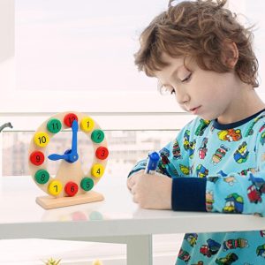 Reloj Juguete De Madera Educativo Para Niños: imagen 5