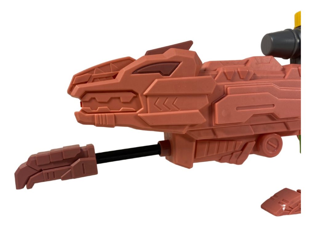 Pistola De Agua Gigante Metralleta Diseño Dinosaurio