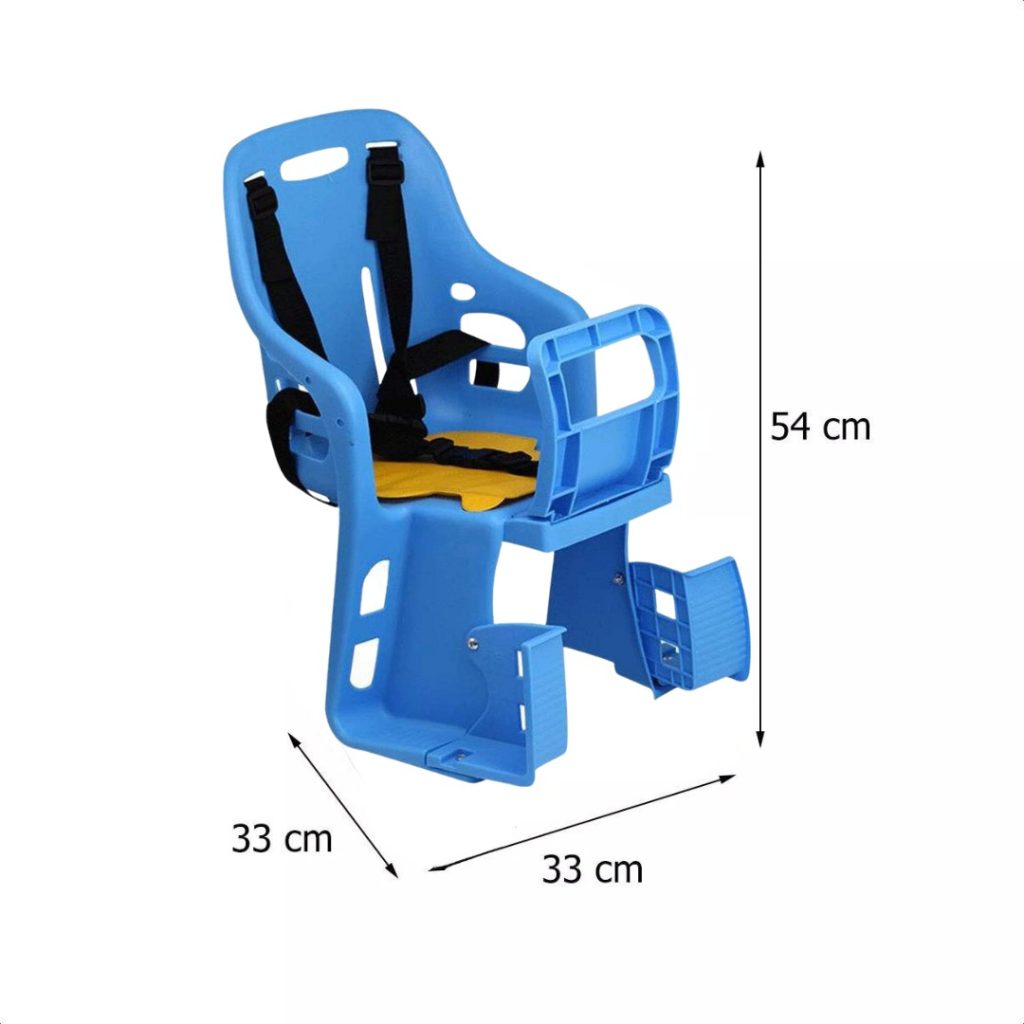 Silla Asiento Trasero Bicicleta Bebes Niños Incluye Cinturon