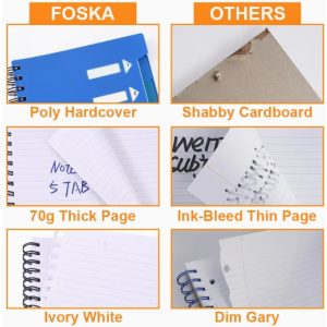 Cuaderno A5 145 X 210 Mm 120 Páginas Foska: imagen 2