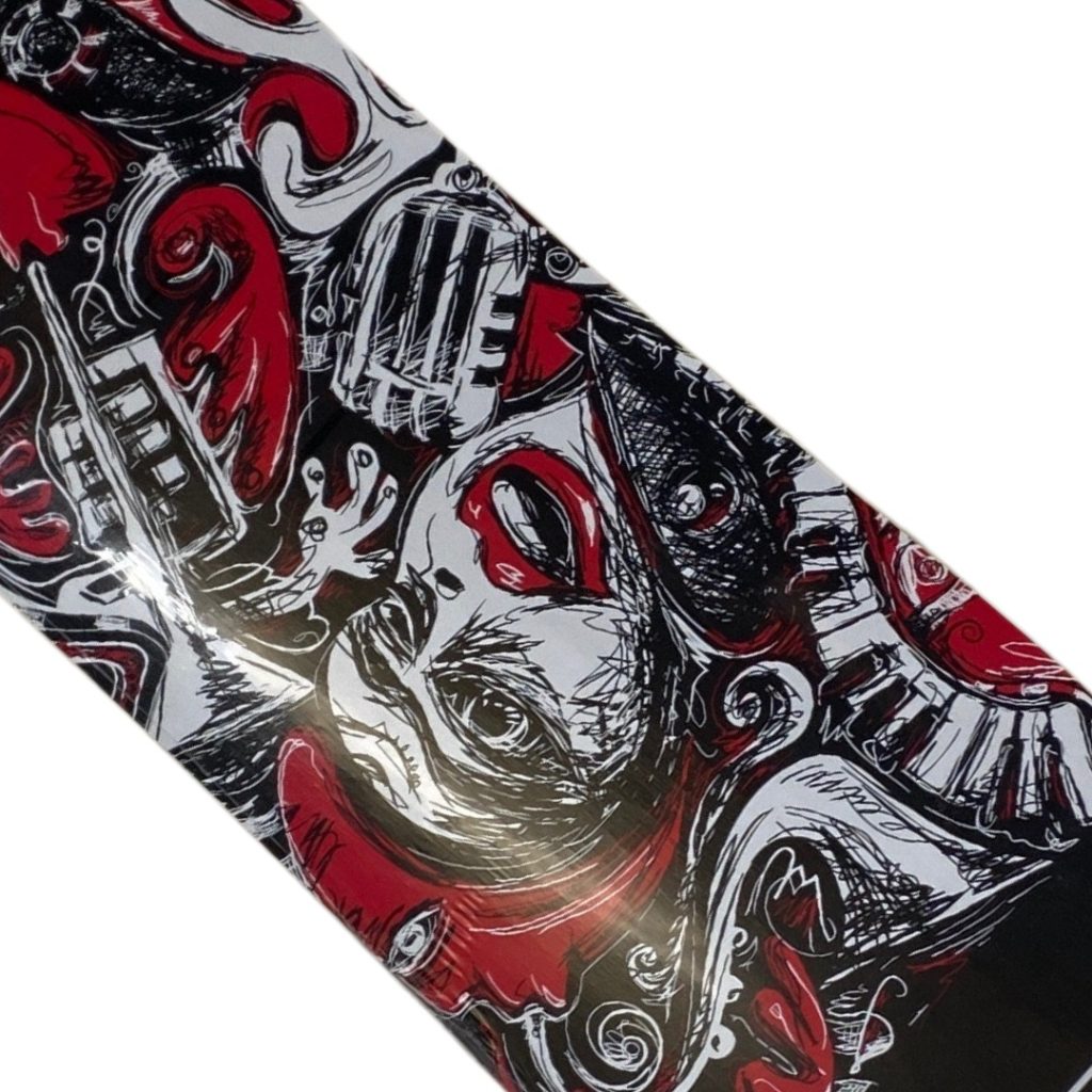 Skate Patineta Longboard Profesional 9 Capas Maple