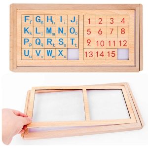 Juego Tablero De Aprendizaje Didáctico Multifunción Madera: imagen 5