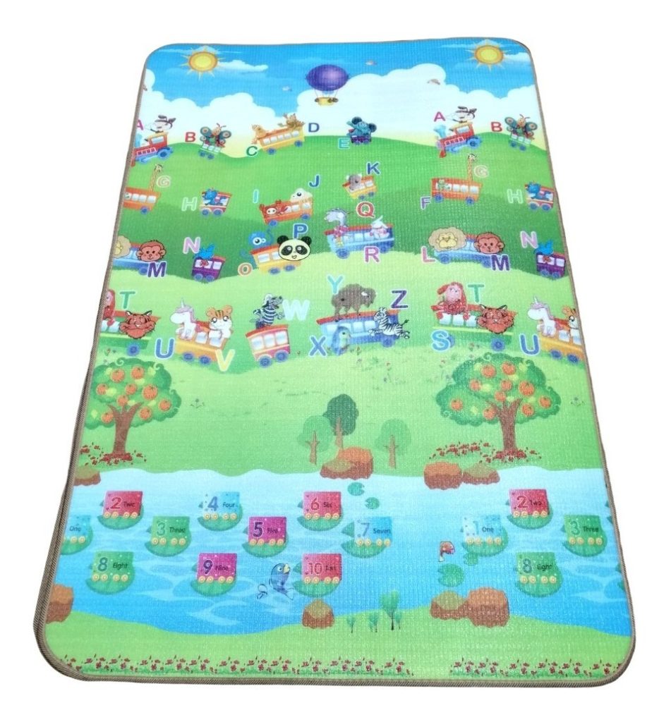 Alfombra Antigolpes Para Bebes Niños Medida 1.00 X 1.80 Cm