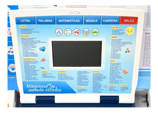 Computadora Niño Educativa Portátil Infantil Con Funciones