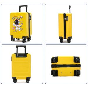 Valija Maleta De Niños Con Diseño Viaje Calidad Resistente: imagen 2