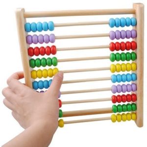 Ábaco De Madera Juguete Infantil Educativo