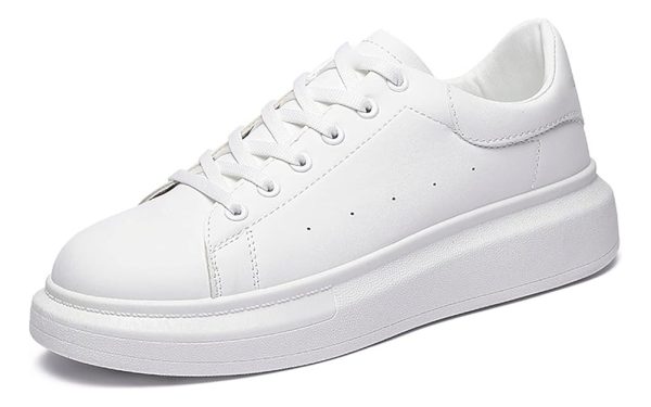 Championes Hombre Dama Unisex Moda Casuales Blancas