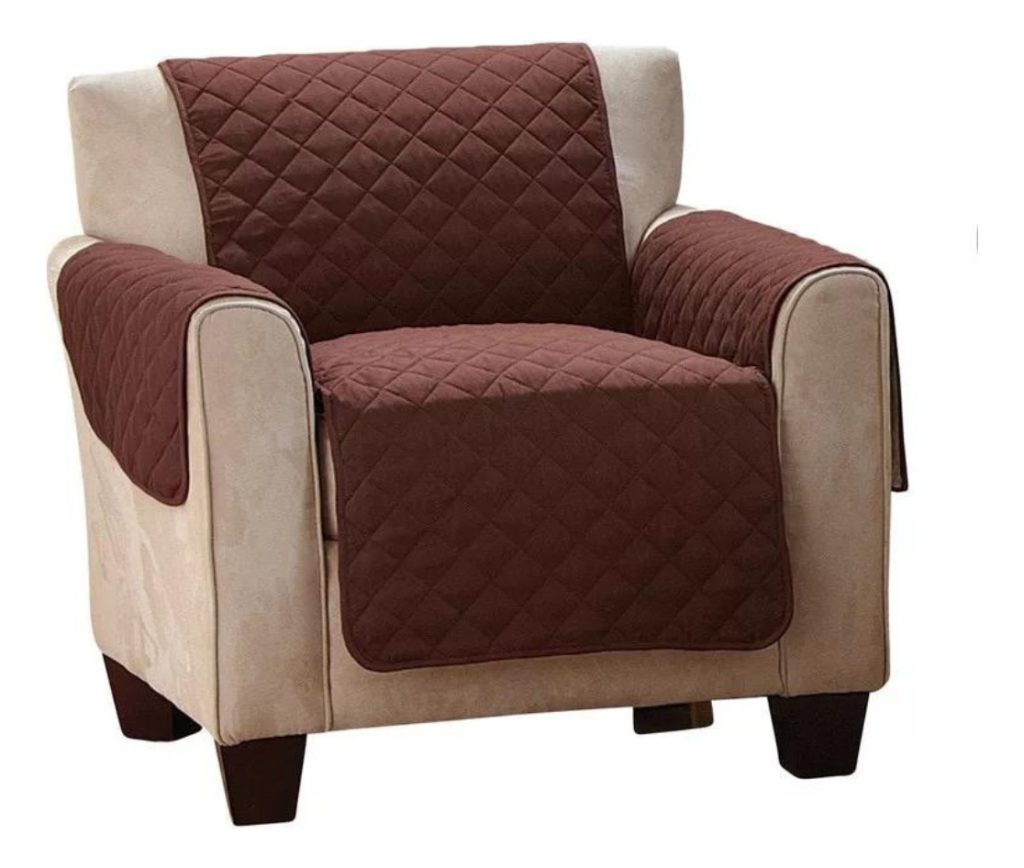 Funda Cubre Sofá Sillon Impermeable Reversible 1 Cuerpo