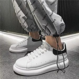 Championes Hombre Dama Unisex Moda Casuales Blancas: imagen 4