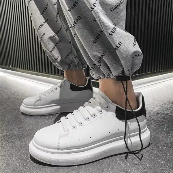 Championes Hombre Dama Unisex Moda Casuales Blancas