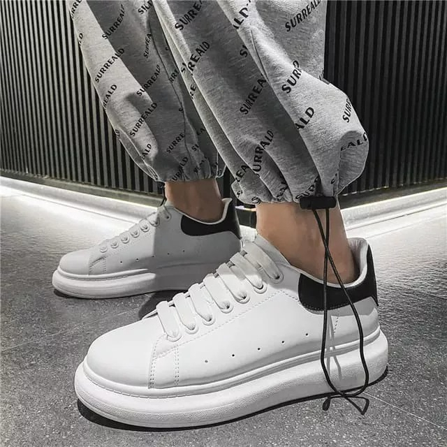 Championes Hombre Dama Unisex Moda Casuales Blancas: imagen 4