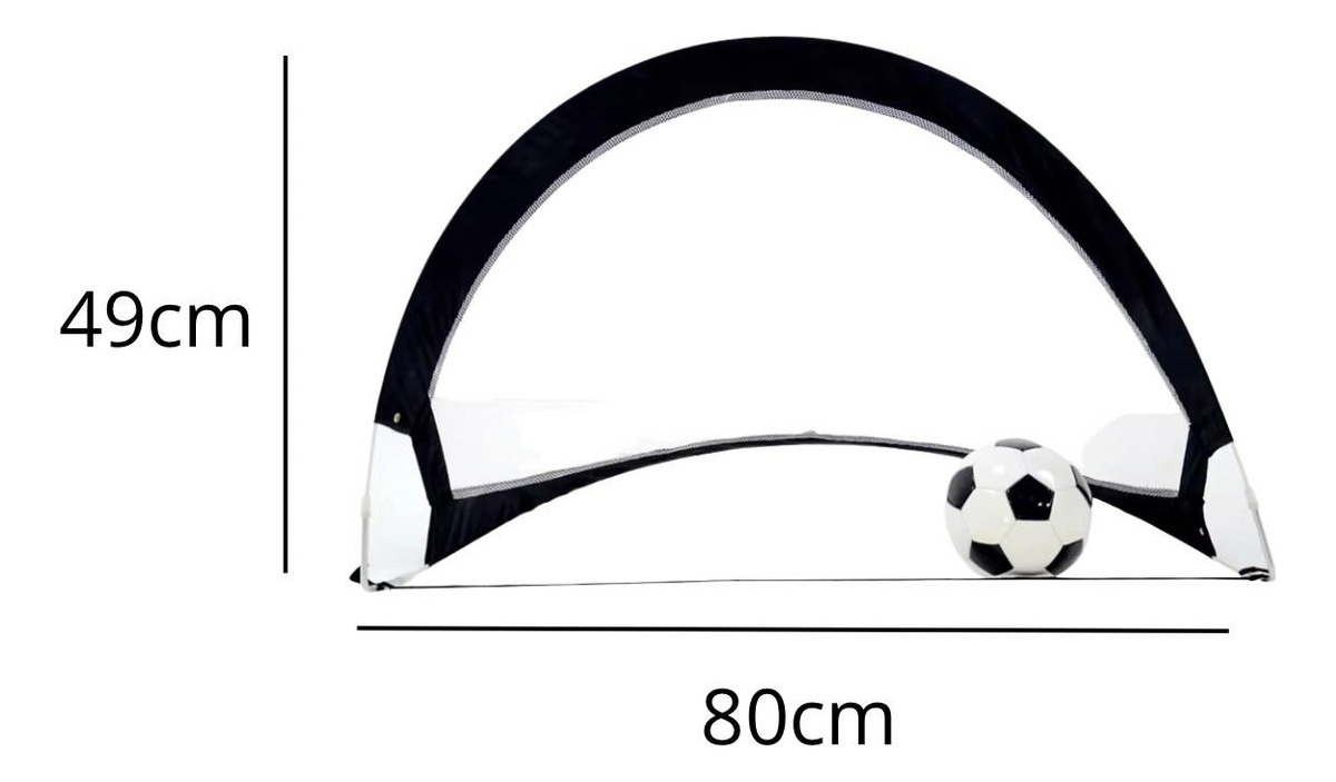 Arco De Fútbol X2 Para Niño Mas Pelota Mas Inflador: imagen 3