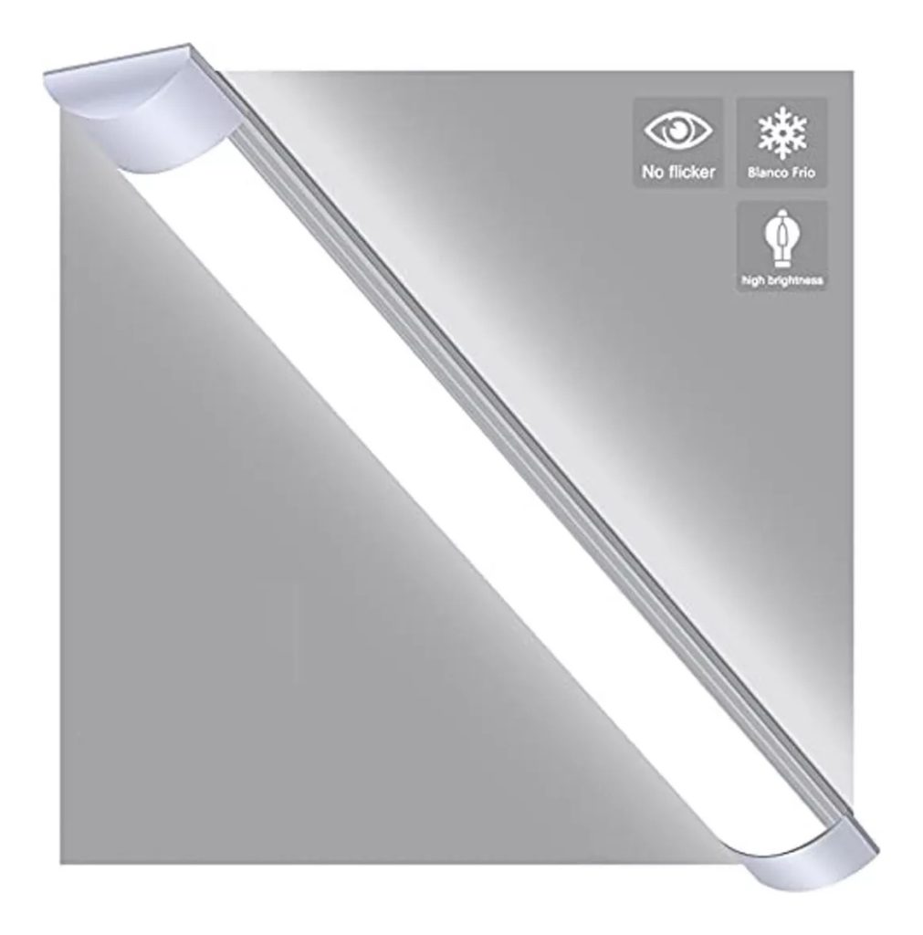Tubo Luz Led Plafon Con Artefacto Calidad 120cm 40w