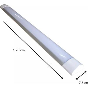 Tubo Luz Led Plafon Con Artefacto Calidad 120cm 40w: imagen 2