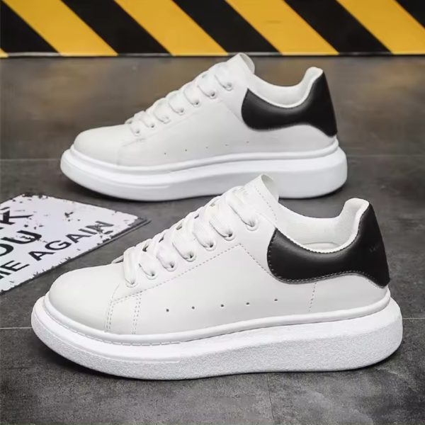 Championes Hombre Dama Unisex Moda Casuales Blancas