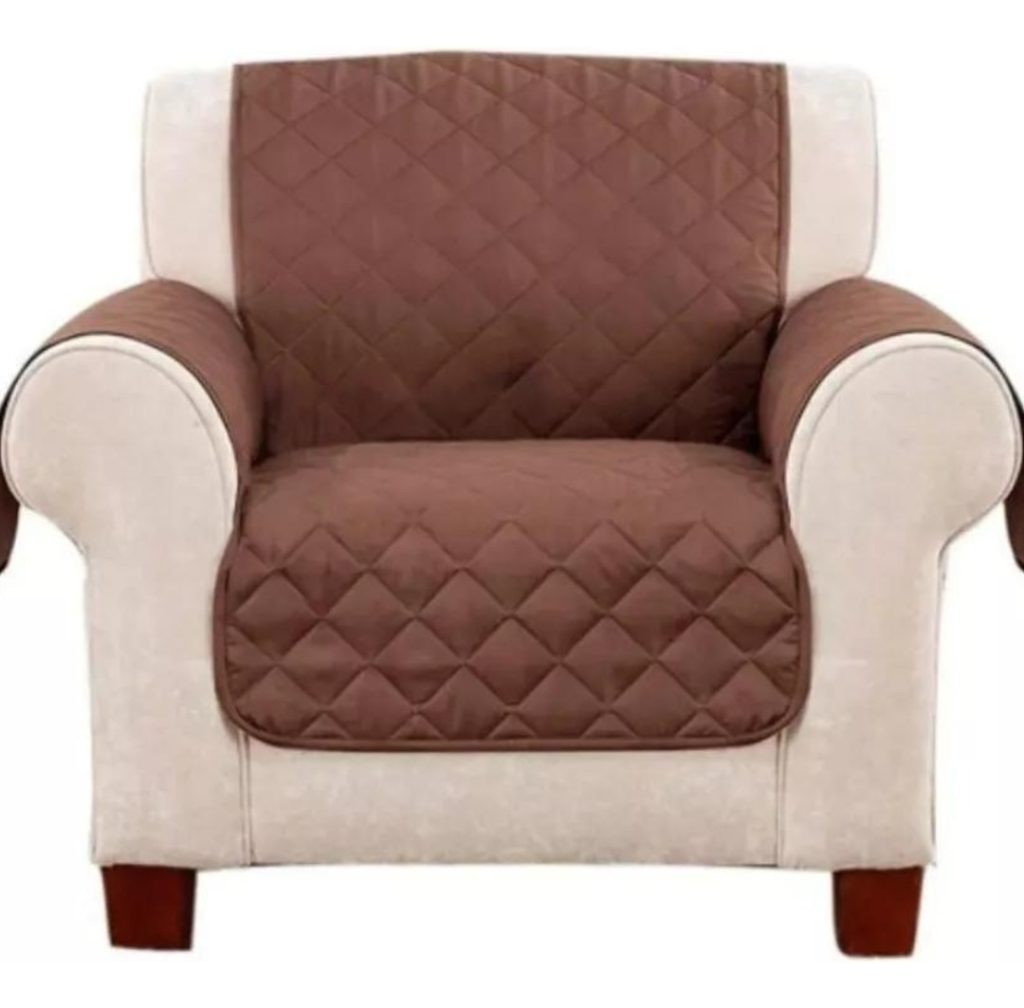 Funda Cubre Sofá Sillon Impermeable Reversible 1 Cuerpo