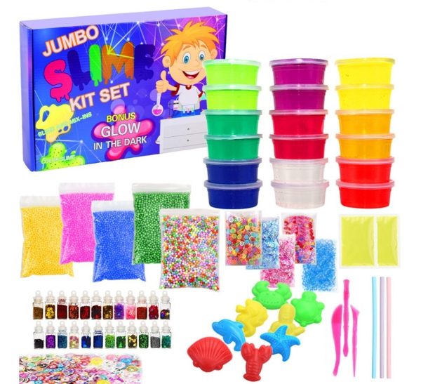 Slime Juego Set Kit 18 Colores 64 Piezas