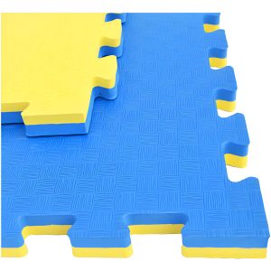 Piso Tatami De Goma Grueso 1x1m X 2 Cm Grosor Gimnasio