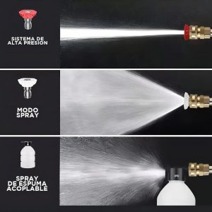 Hidrolavadora Portátil Más 2 Baterías Calidad: imagen 8