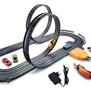 Pista De Autos Armable C/ Control Remoto + 4 Autos