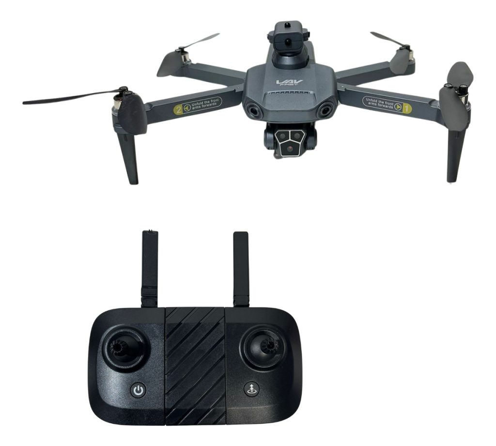 Dron Con Doble Cámara 4k Para Adultos Drone Wifi Con Maletín