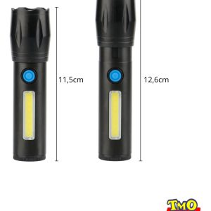 Linterna De Mano Led Recargable Usb: imagen 4