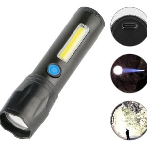 Linterna De Mano Led Recargable Usb: imagen 2
