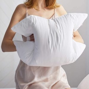Almohada 100% Algodón Hipoalergénica Cama Sommier Lavable: imagen 4