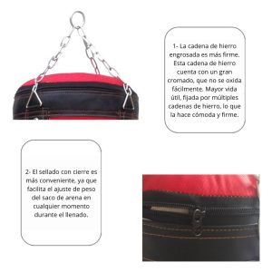 Kit De Boxeo Completo Adulto Bolsa Más Guantes: imagen 3