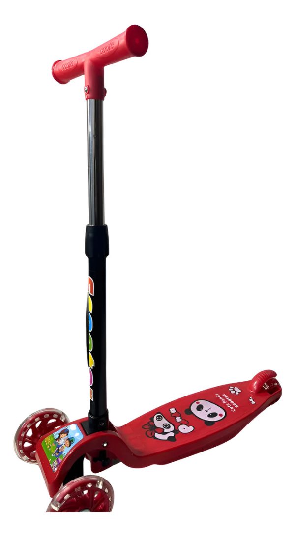 Monopatín Tripatín Scooter Diseños Con Luces Led Regulable