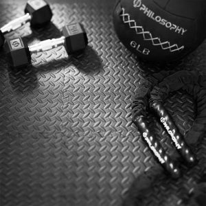 Piso Tatami De Goma Grueso 1x1m X 1 Cm Grosor Gimnasio: imagen 5