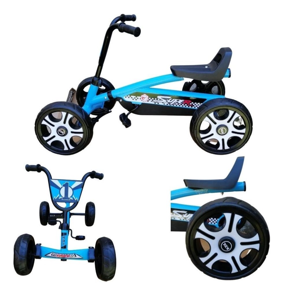 Auto A Pedal Kart Cuatriciclo Buggy Para Niños
