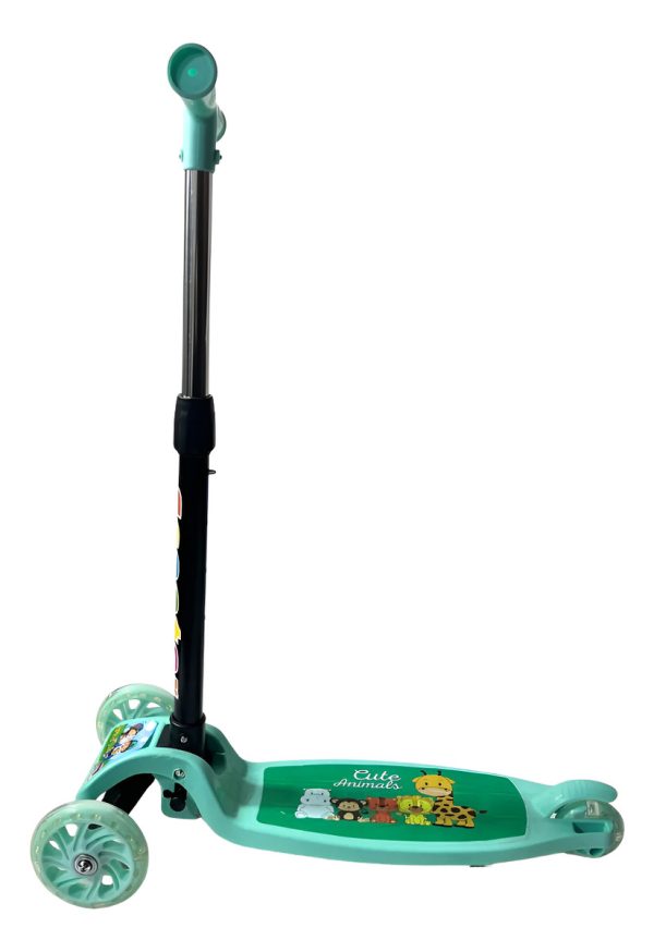 Monopatín Tripatín Scooter Diseños Con Luces Led Regulable
