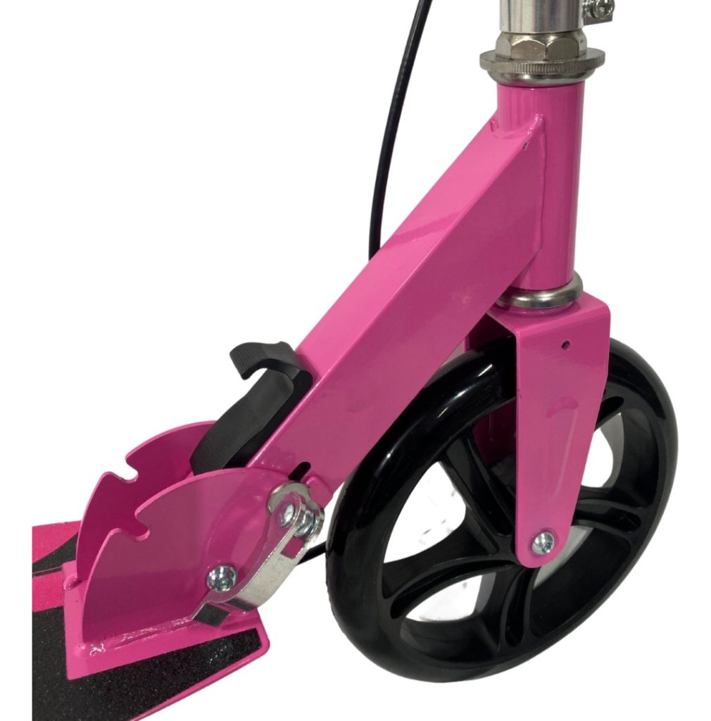 Monopatin Scooter Plegable Ajustable Con Freno Ruedas 20 Cm