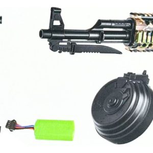 Hidrogel Metralleta Recargable Con Balines Arma Calidad: imagen 4