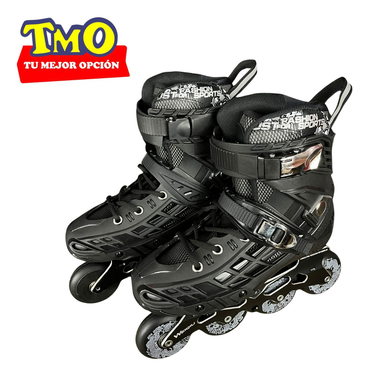 Rollers Super Profesional Aluminio Silicona Patines: imagen 5